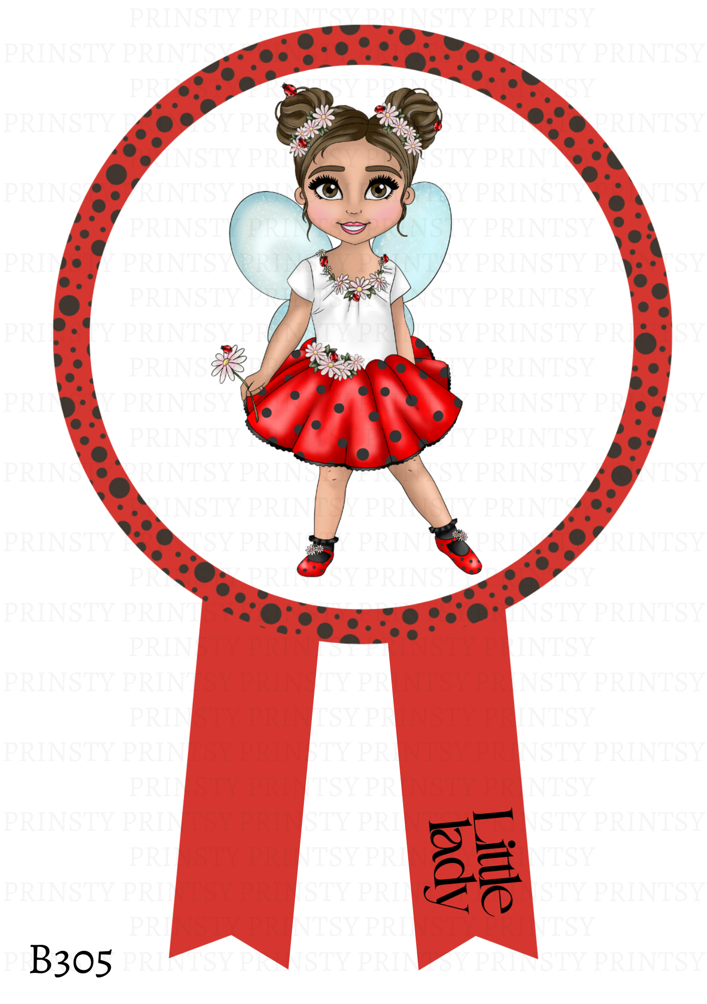 Little Ladybird Dolly Badge