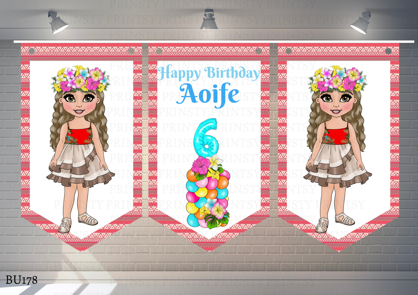 Polynesian Dolly Bunting