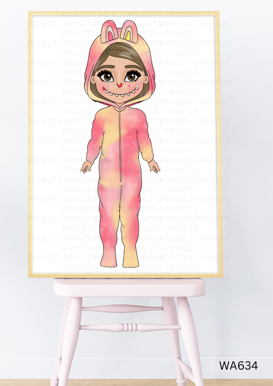 Mini Magic Monster Dolly Wall Art