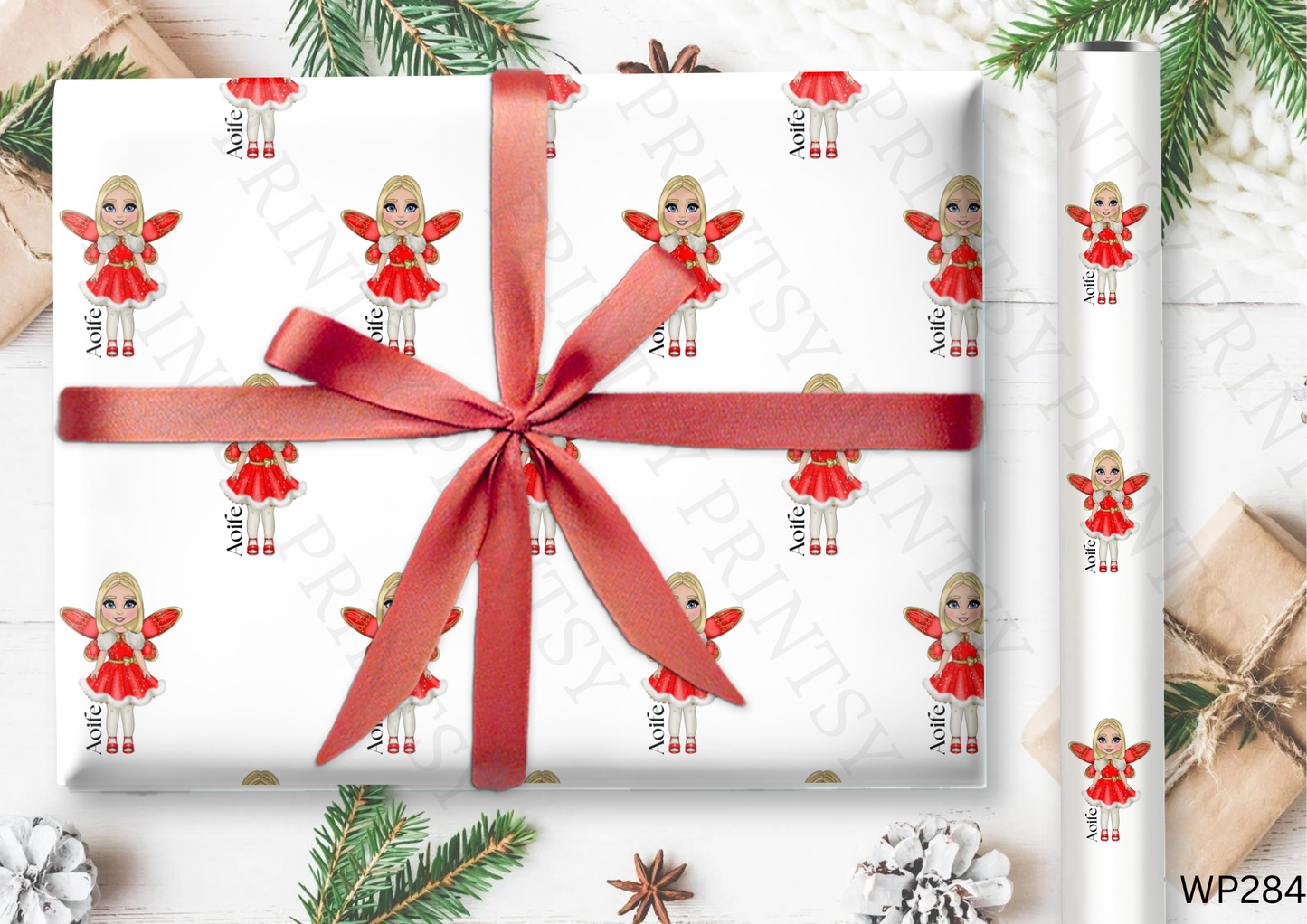 Christmas Fairy Wrapping Paper