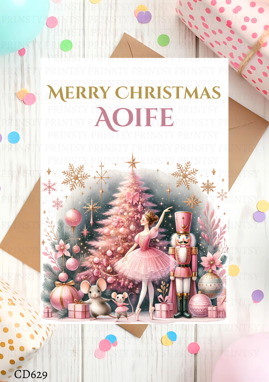 Nutcracker Christmas Card