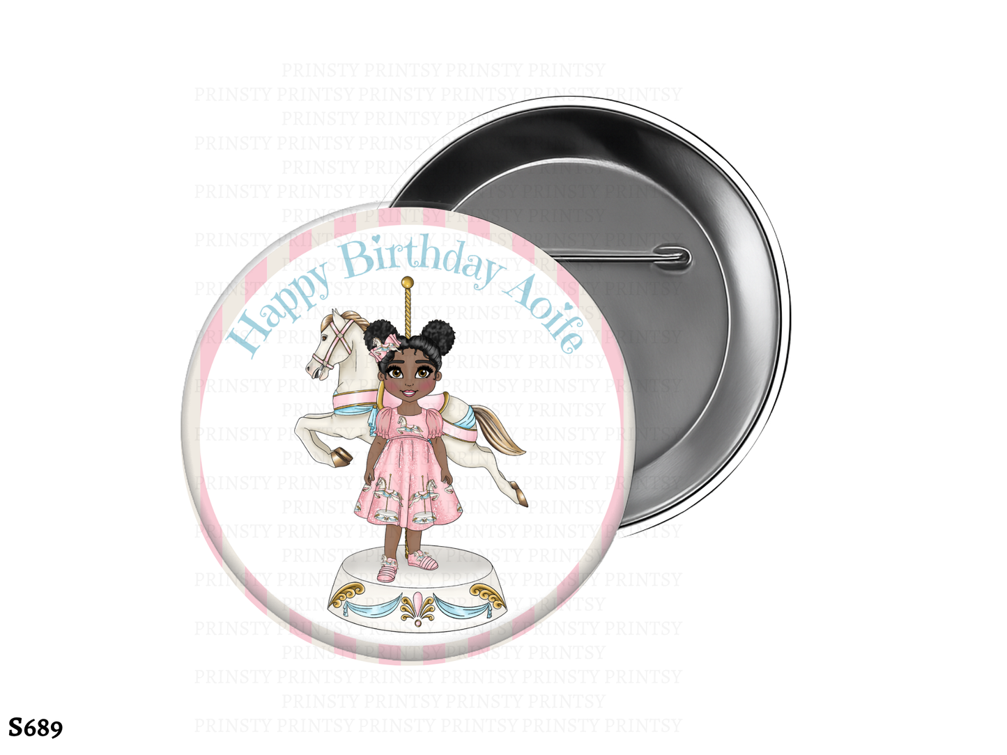 Carousel Dolly BowBitz/Badges