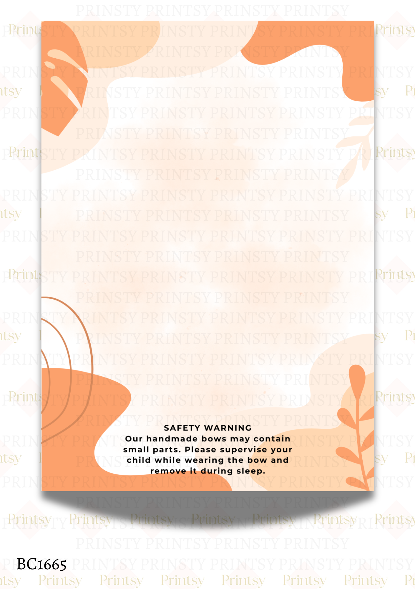 Autumn Bow Card