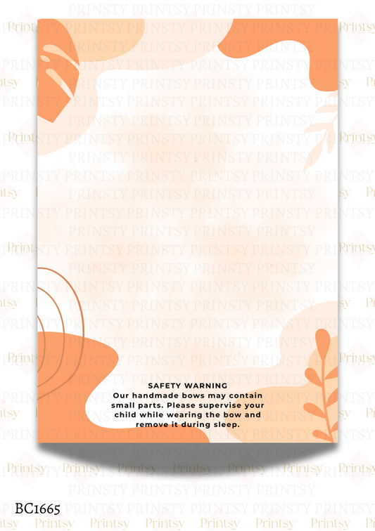 Autumn Bow Card
