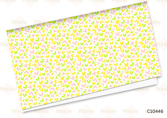 Summer Hearts Canvas