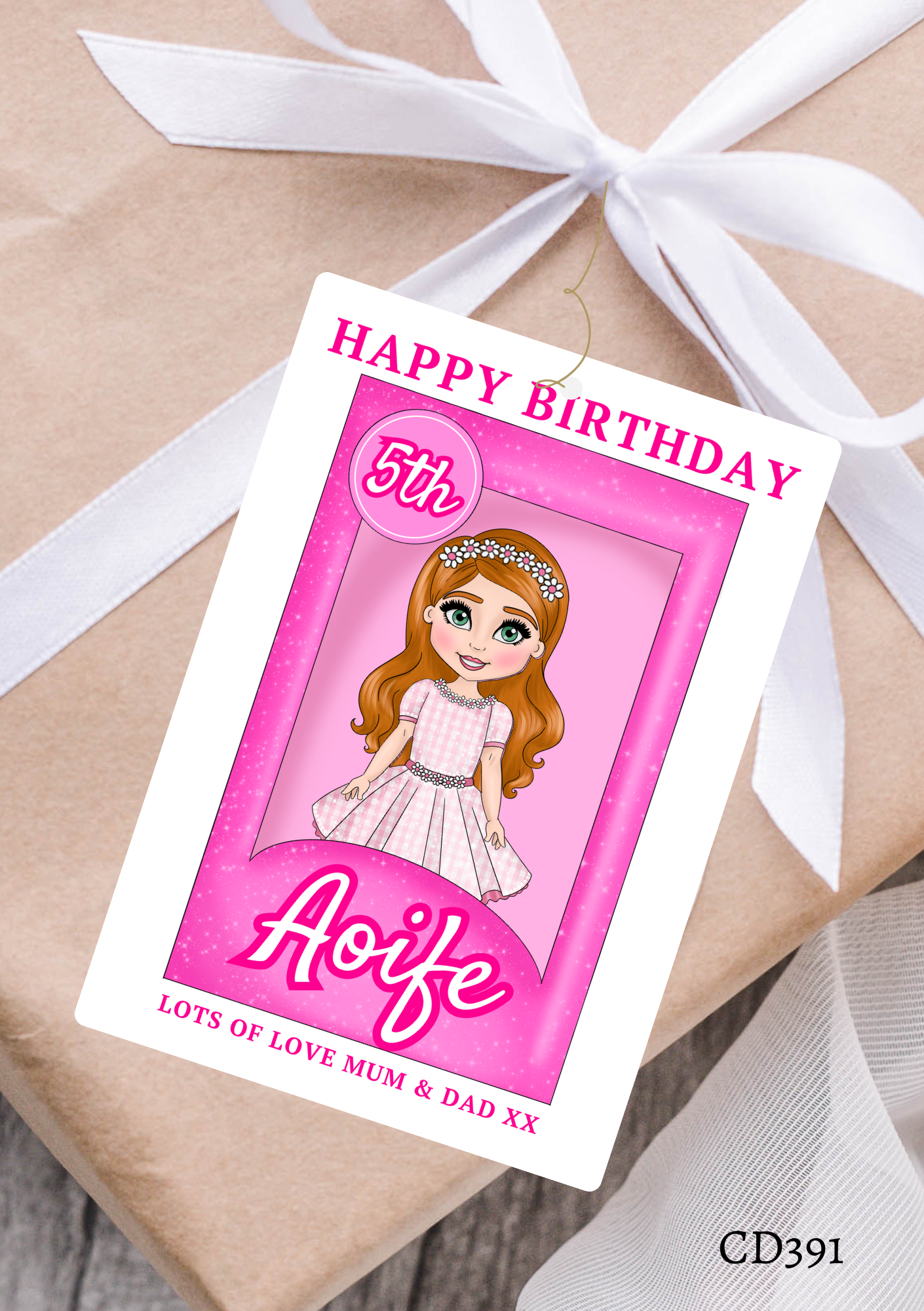 Dolly's Dolly Gift Label