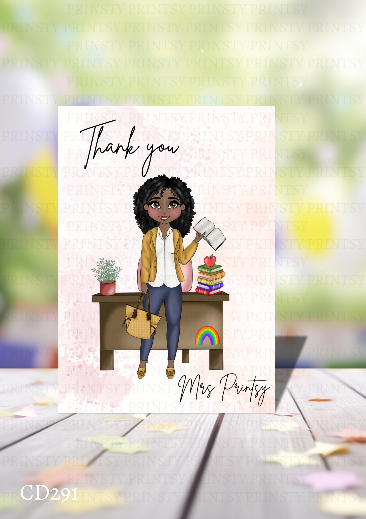 Teacher Thank You Card