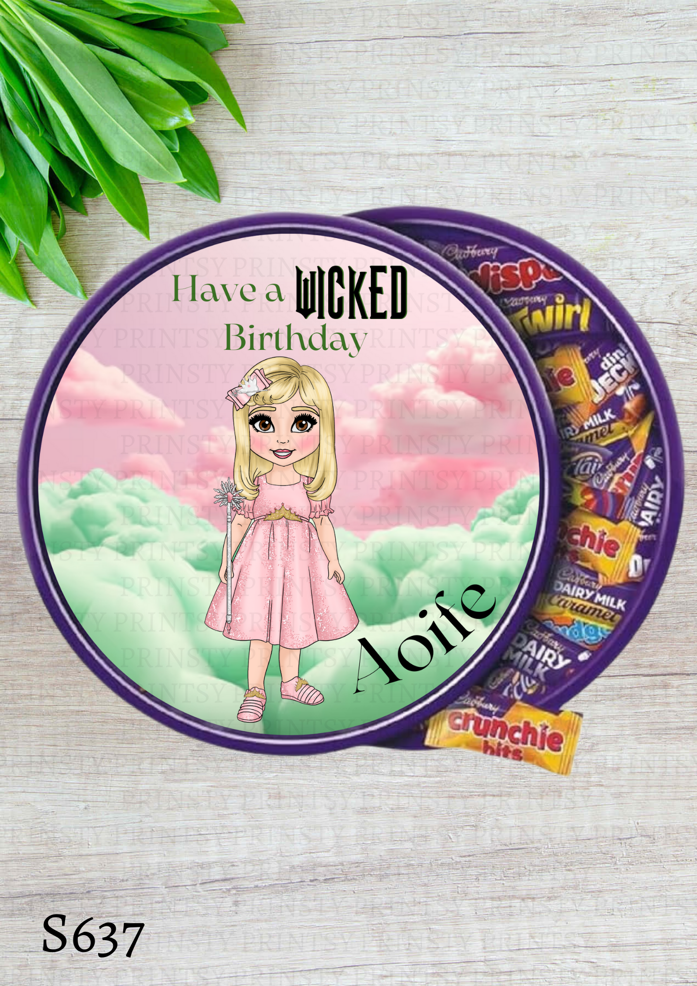 Wicked Chocolate Tub Sticker