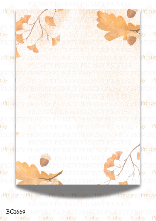 Autumn Bow Card