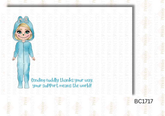 Mini Magic Monster Dolly Bow Card