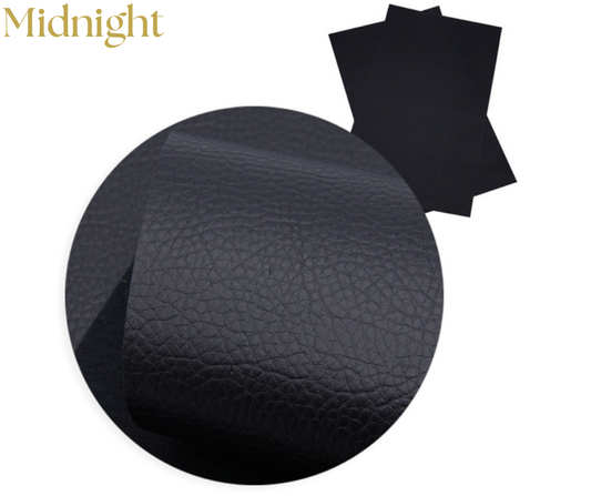 Midnight Lychee Synthetic Leather Sheet