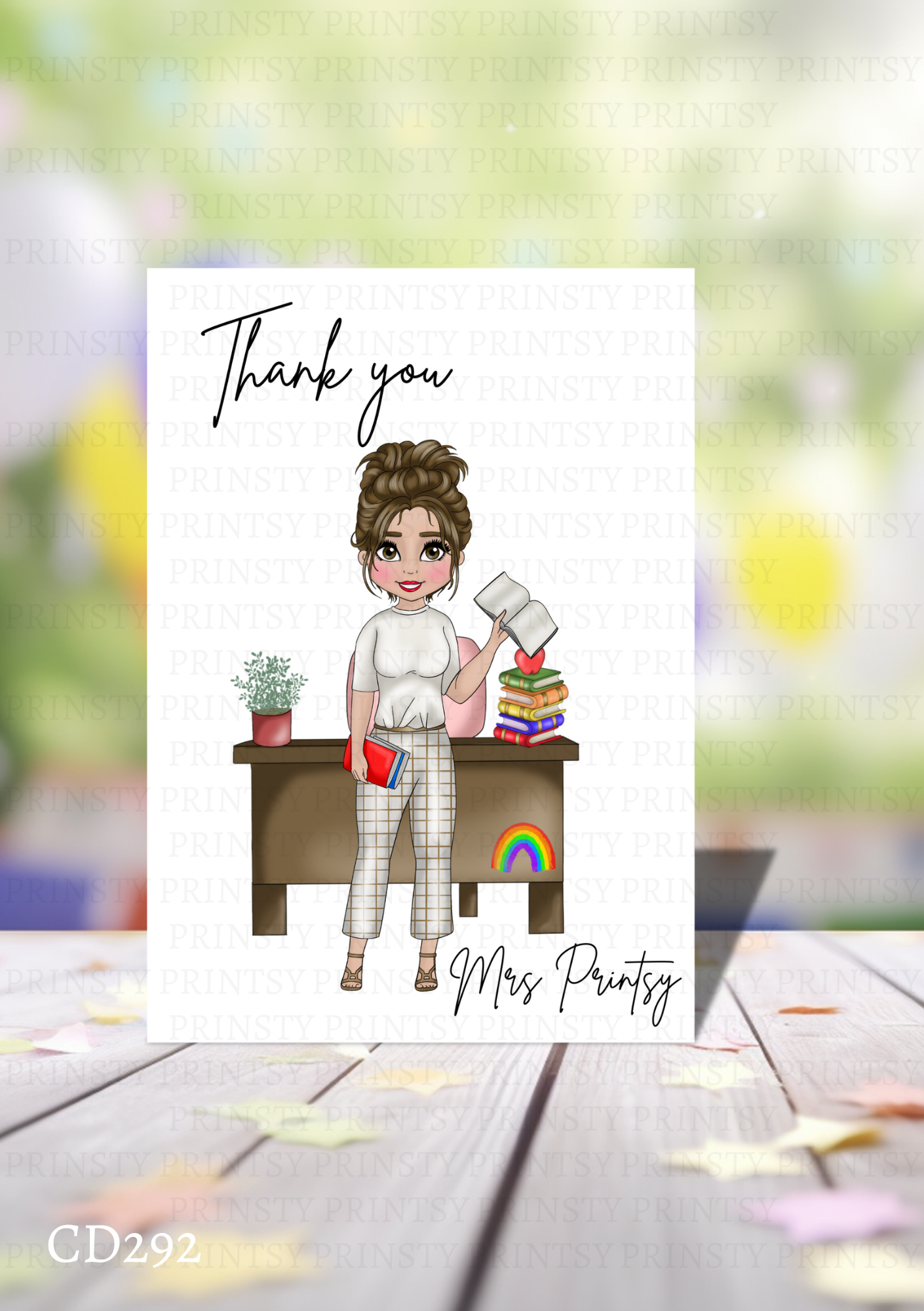 Teacher Thank You Cards