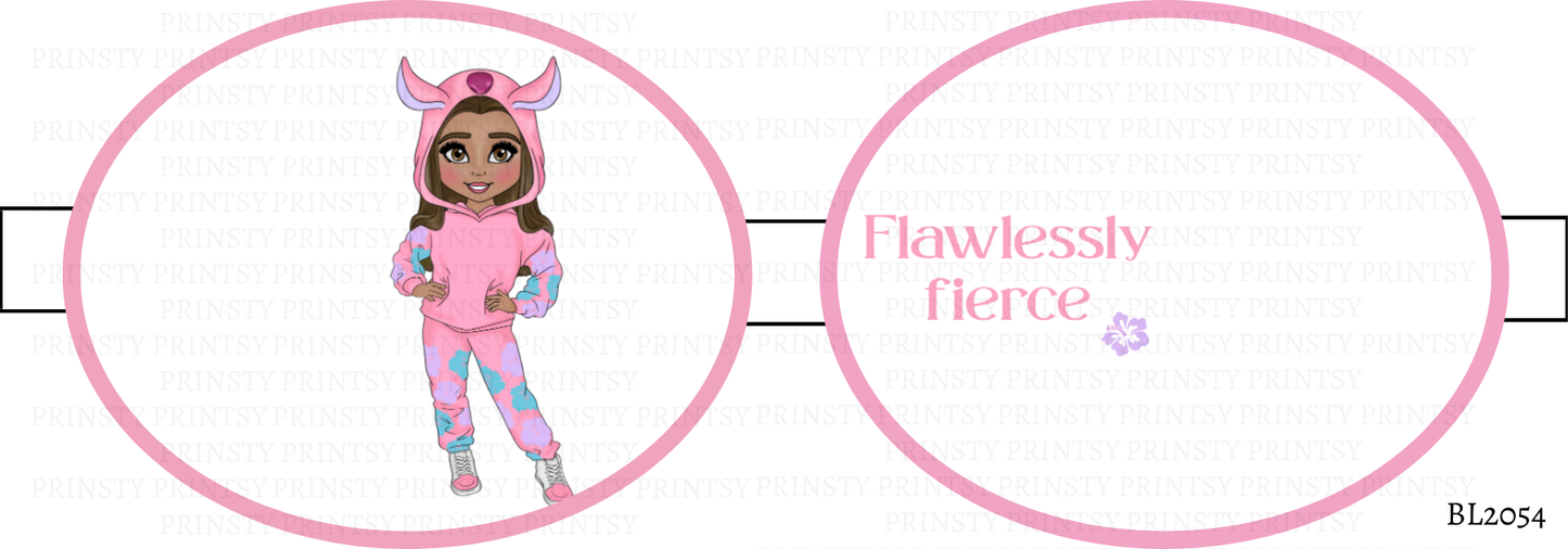 Pink Hawaiian Dolly Bow Loop