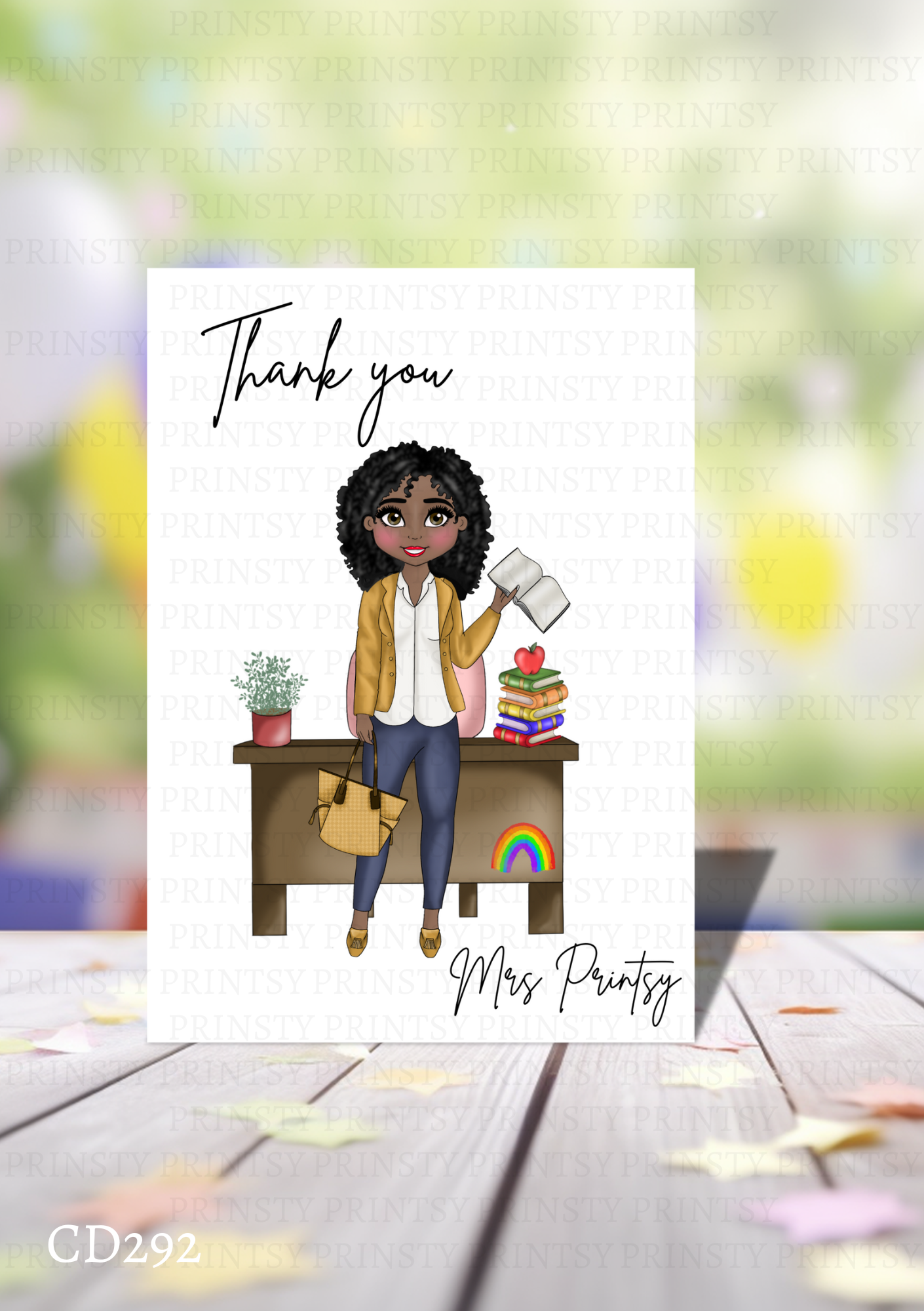 Teacher Thank You Cards