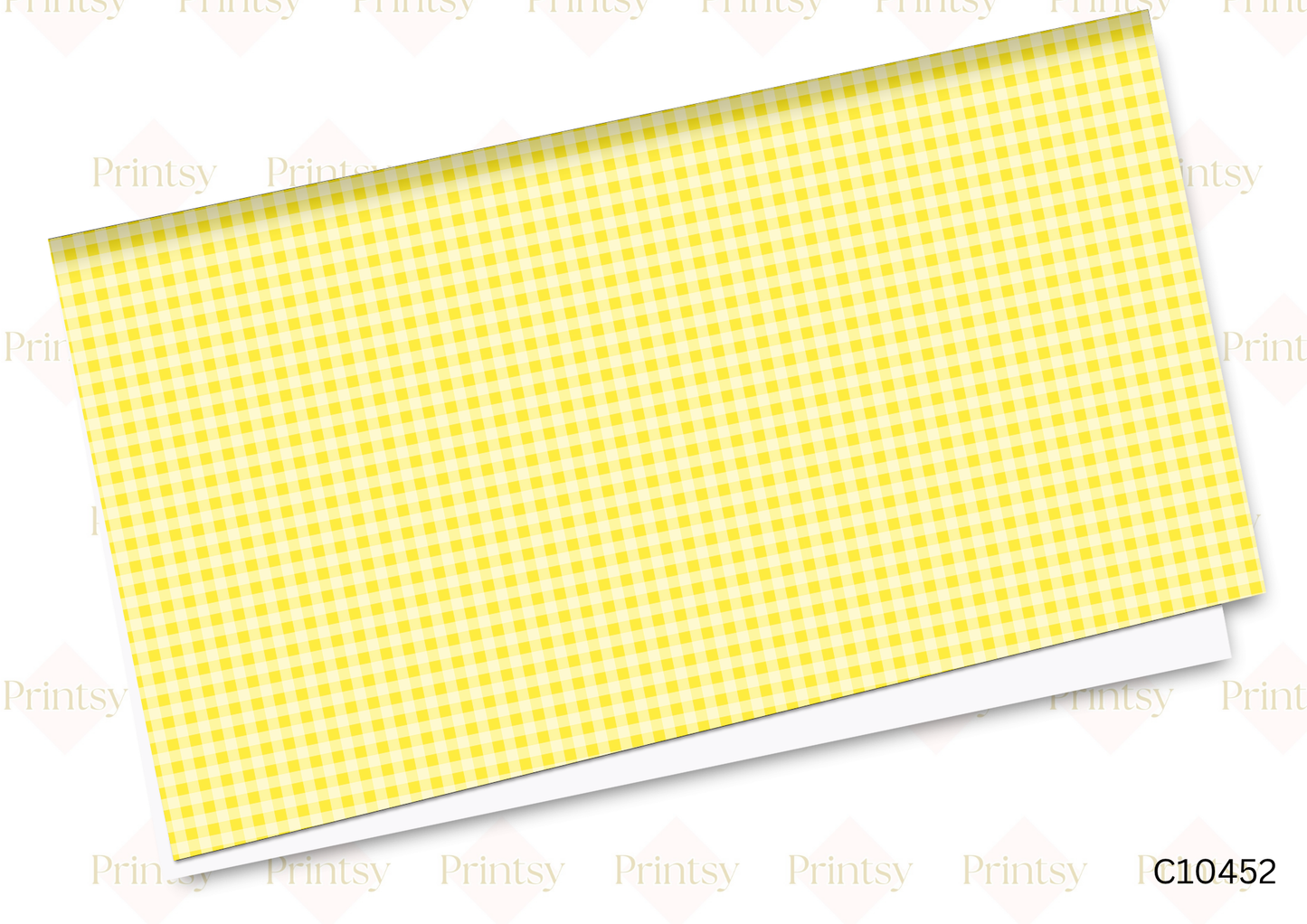 Yellow Gingham