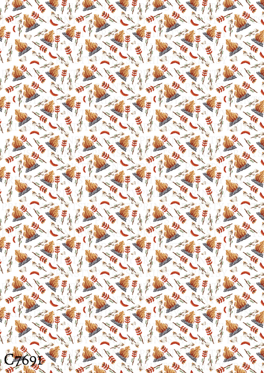 Bonfire Canvas