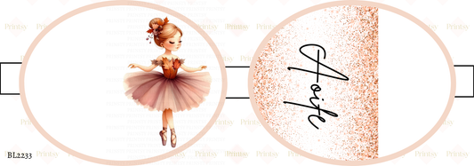 Autumn Ballerina Bow Loop