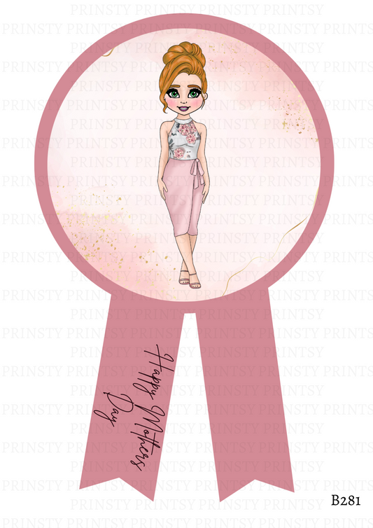 Dolly Mother's Day Badge