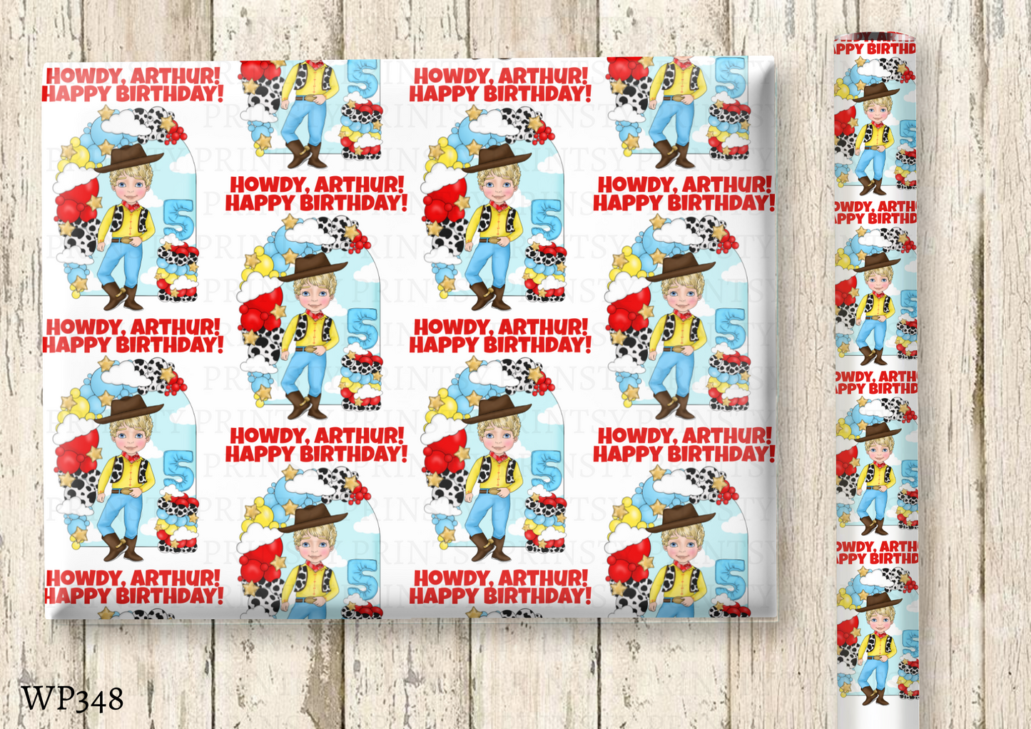 Toy Land Dude Wrapping Paper