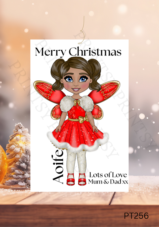 Christmas Fairy Gift Label