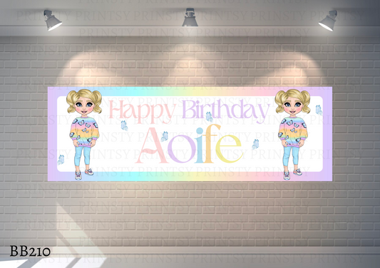 Butterfly Dolly Banner