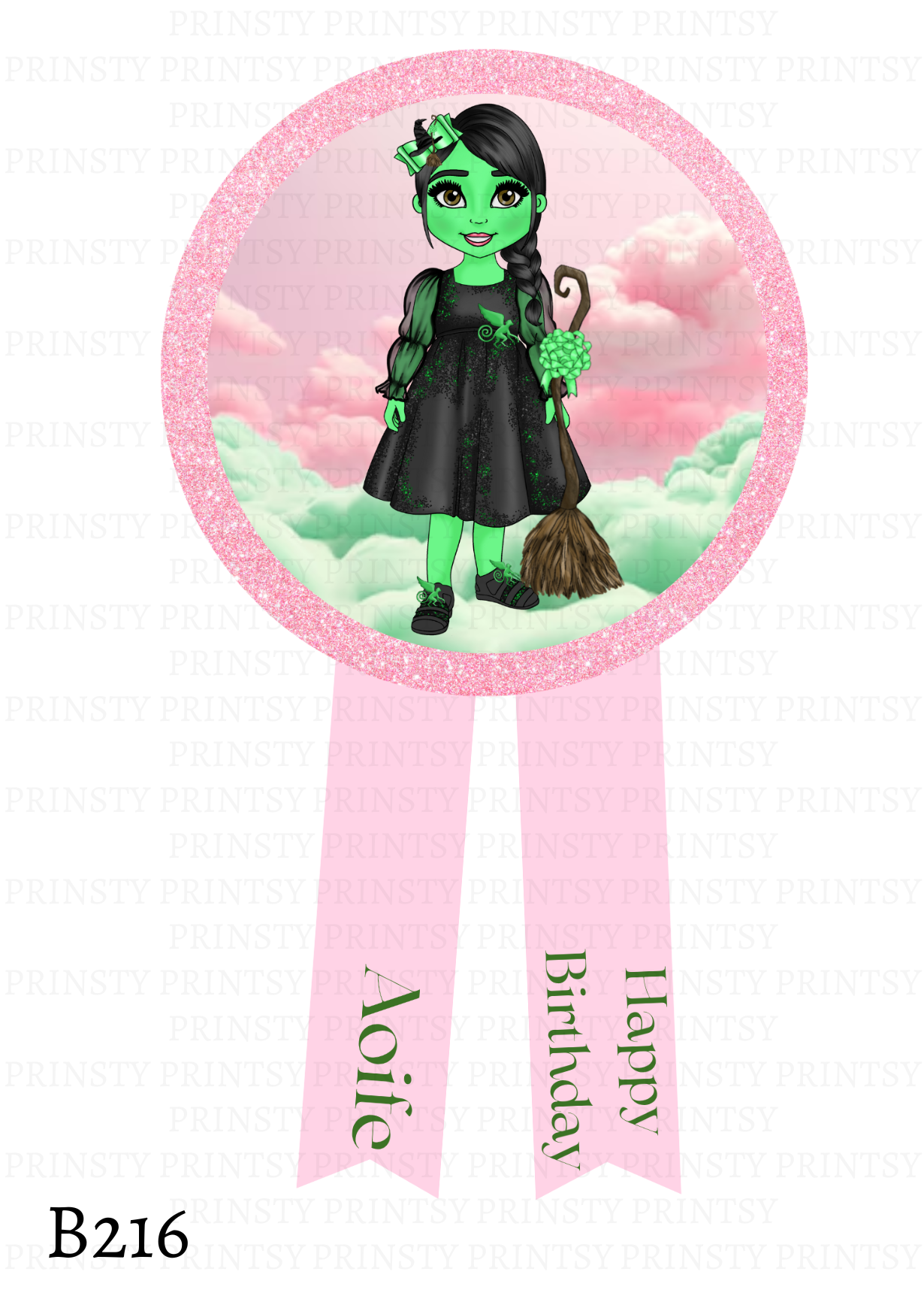 Wicked Dolly Birthday Badge