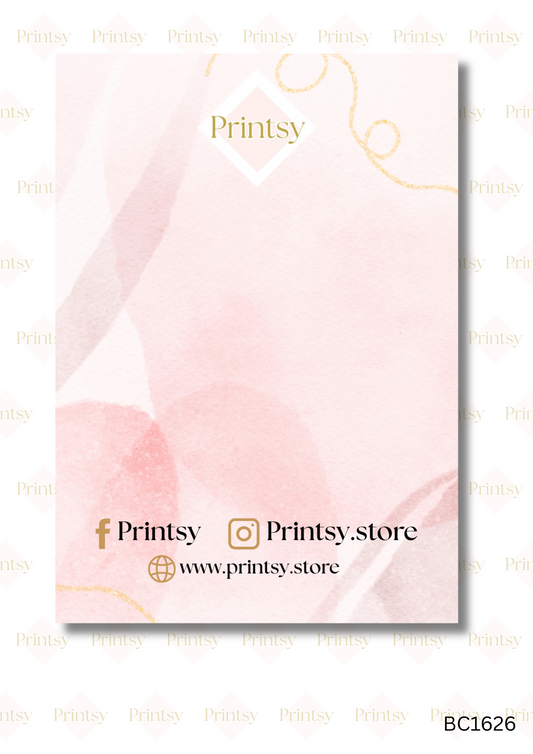 Personalised Bow Card