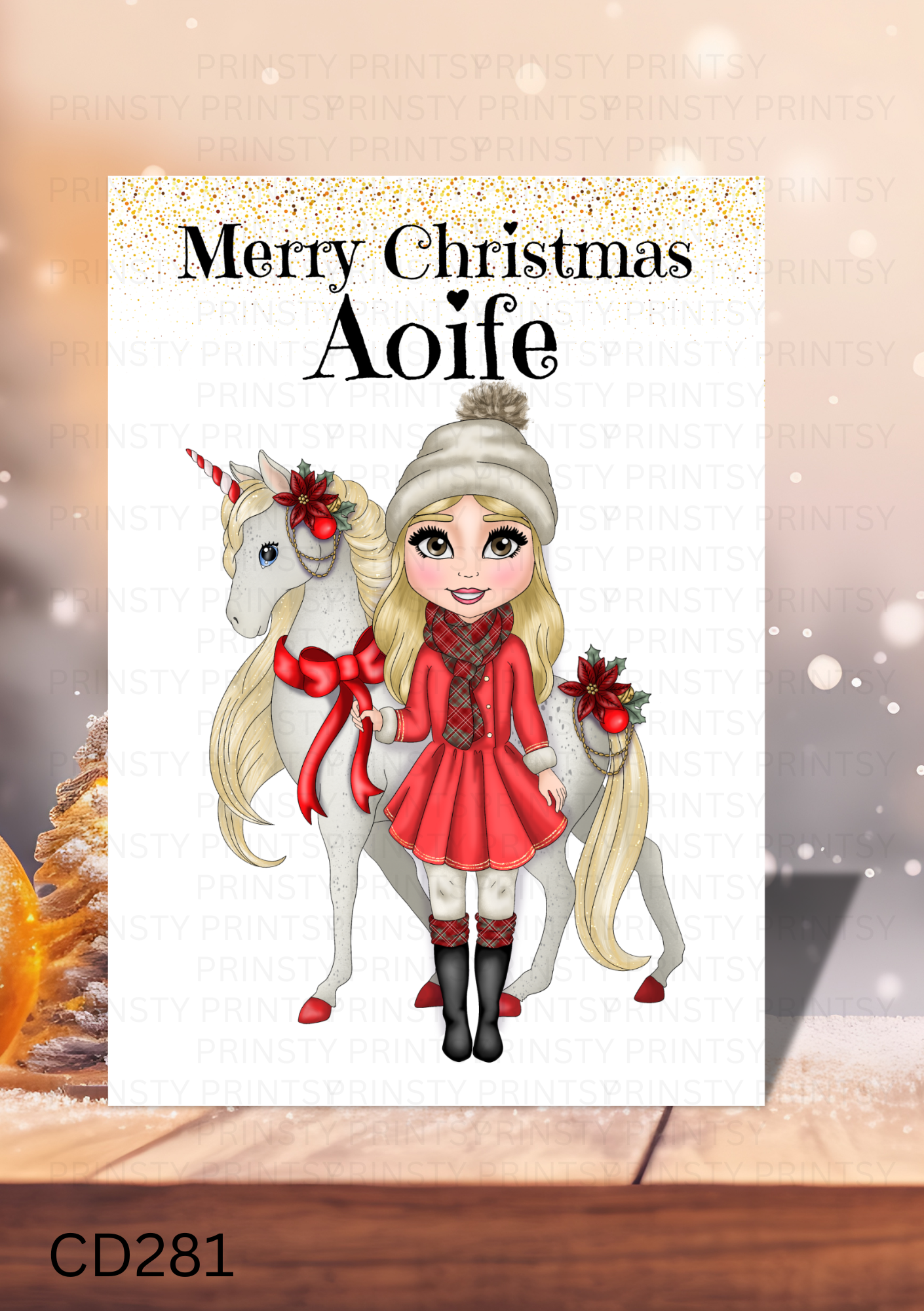 Dolly Christmas Card