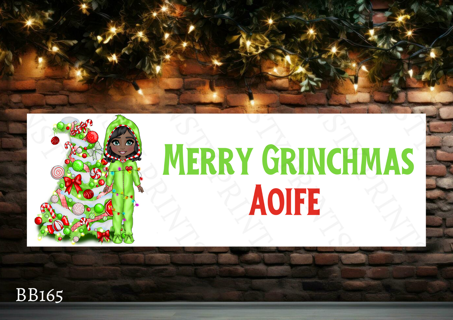 Dolly Christmas Banner