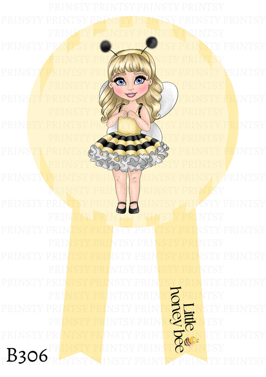 Little Honey Bee Dolly Badge