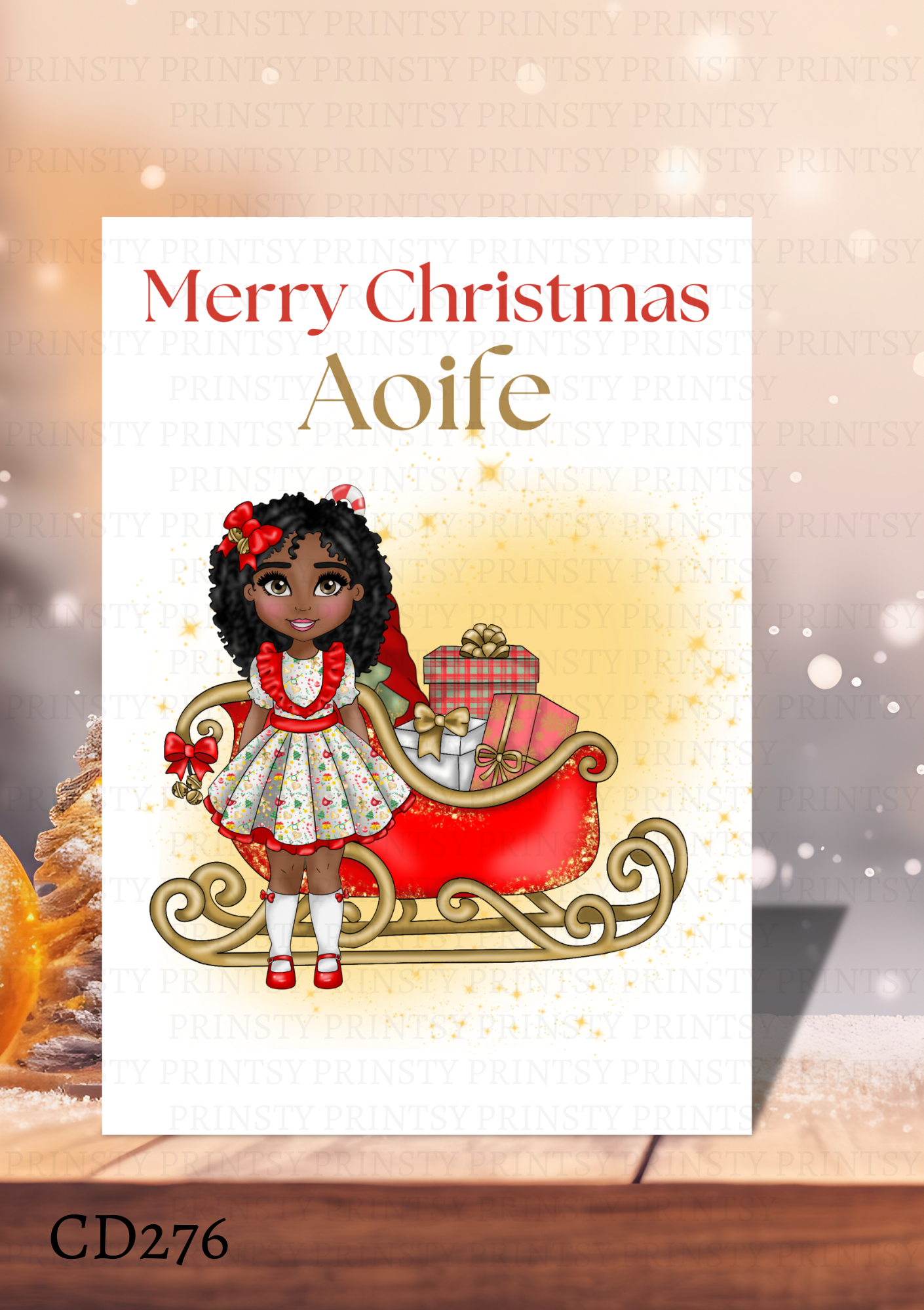 Dolly Christmas Card