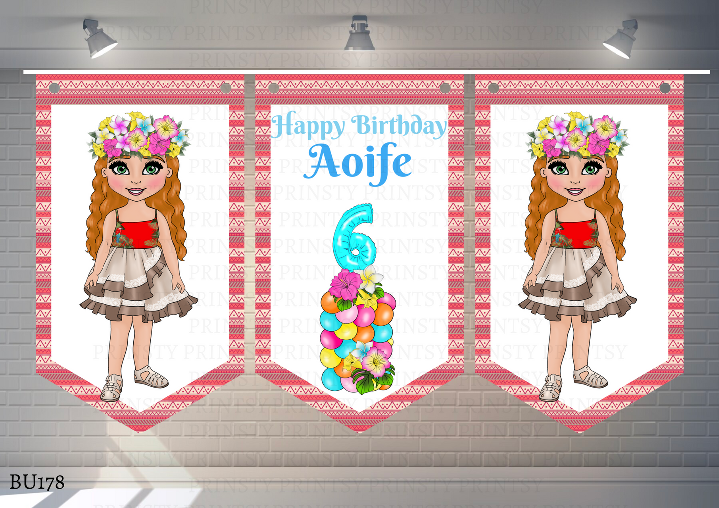 Polynesian Dolly Bunting