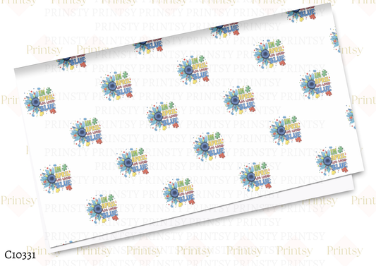 Autism Awareness Quote Canvas