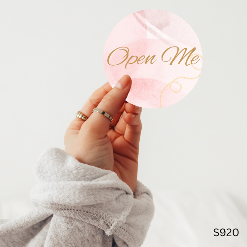 Open Me Sticker Sheet