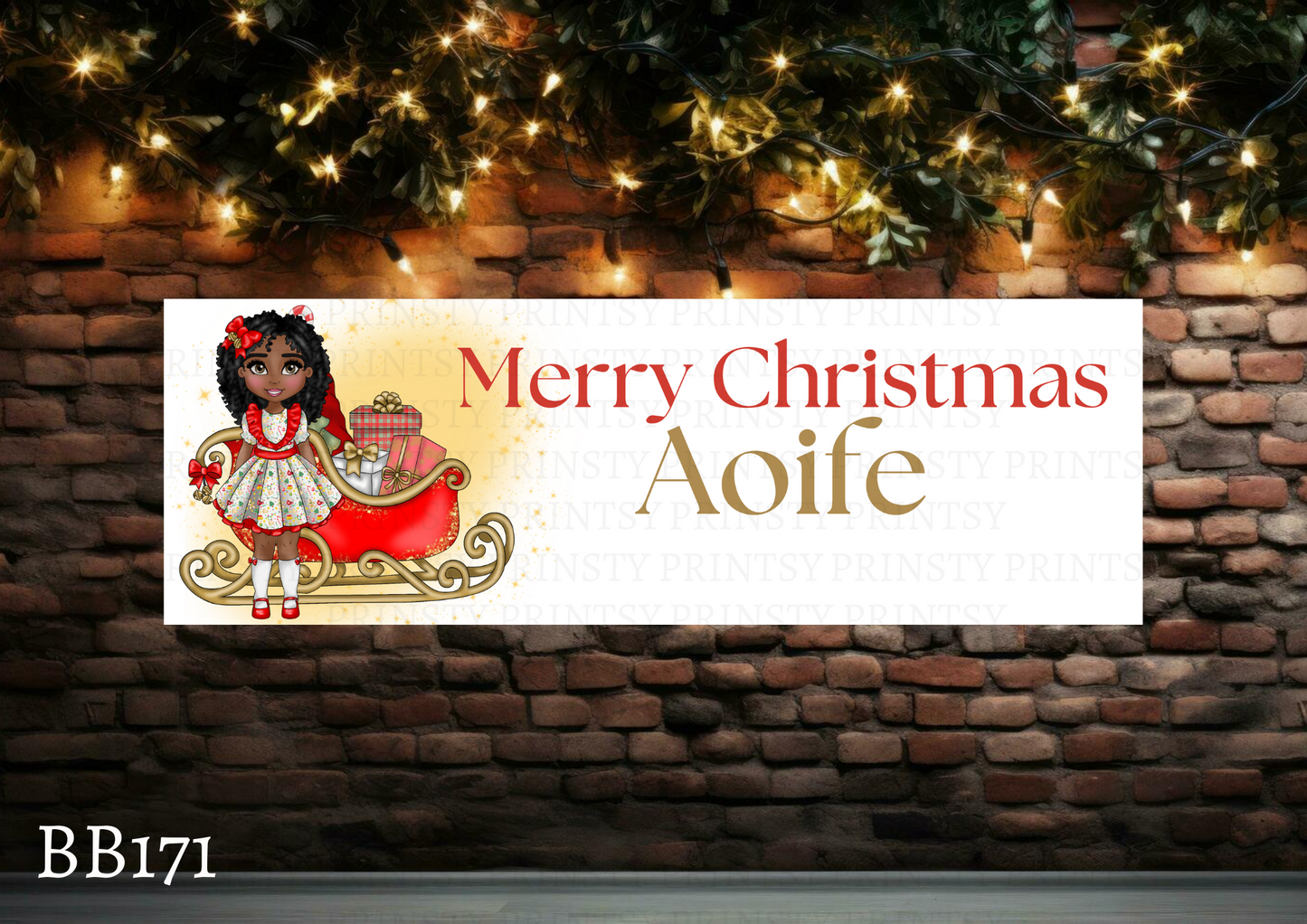 Dolly Christmas Banner