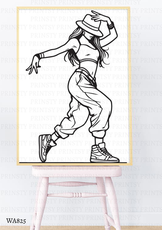 Street Dance Wall Art