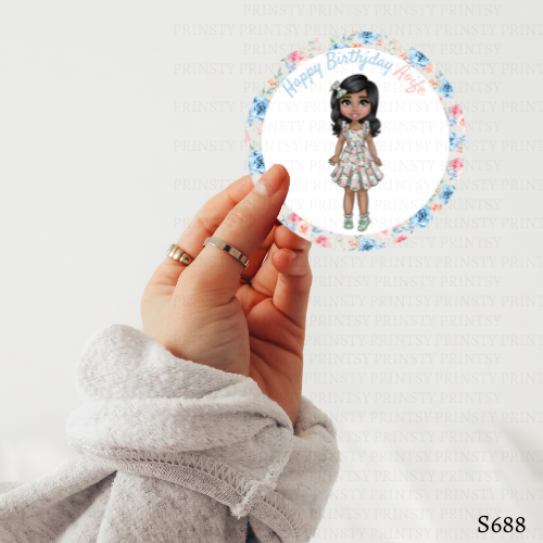 Vintage Dolly Sticker Sheet