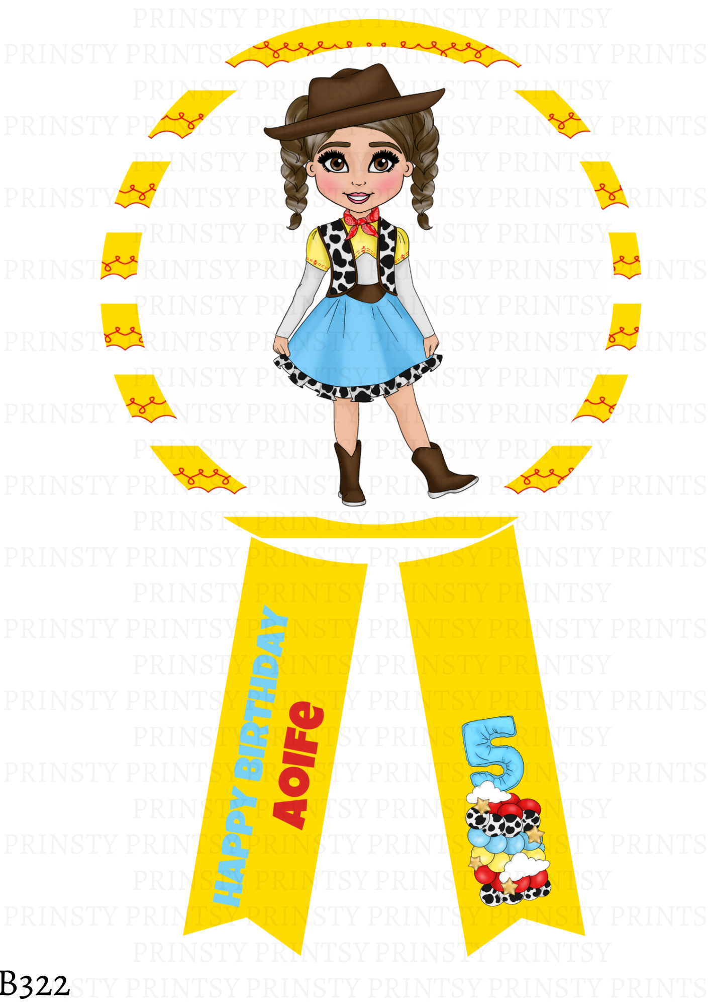 Toy Land Dolly Badge