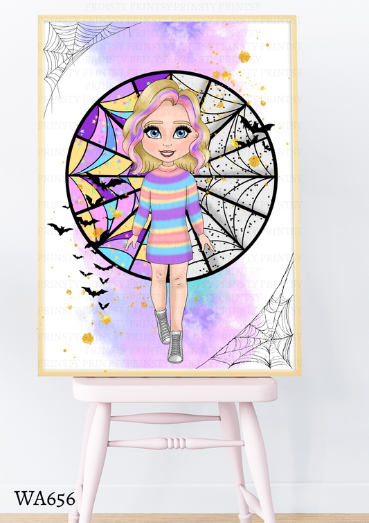 Spooky & Kooky Dolly Wall Art