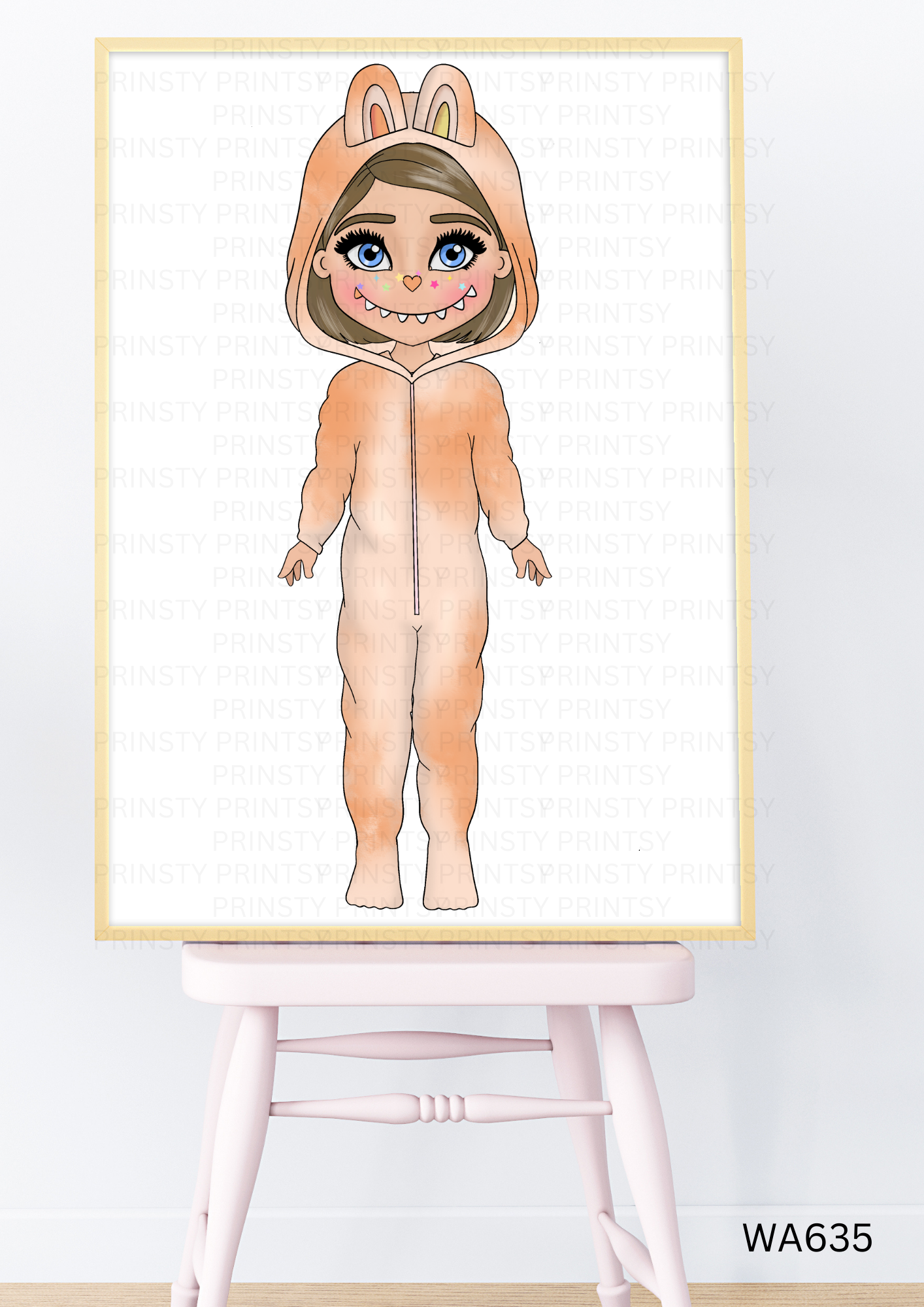 Mini Magic Monster Dolly Wall Art