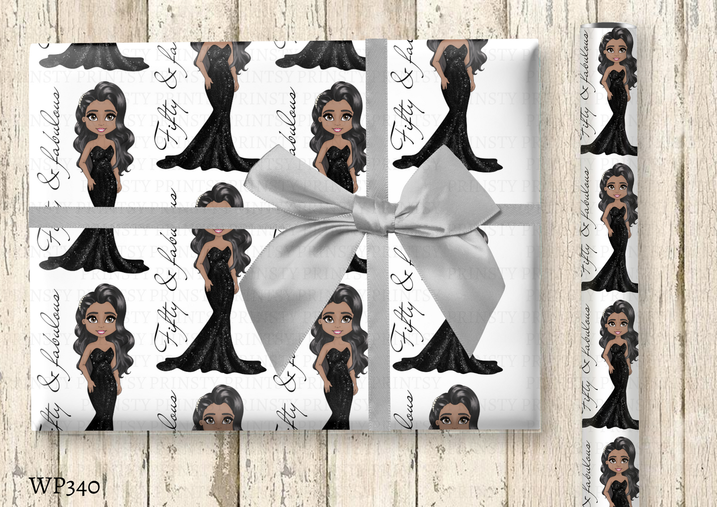 Elegant Dolly Wrapping Paper