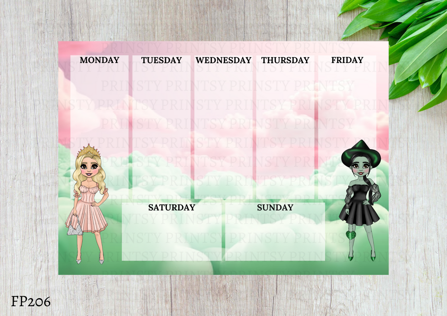 Wicked Weekly Planner