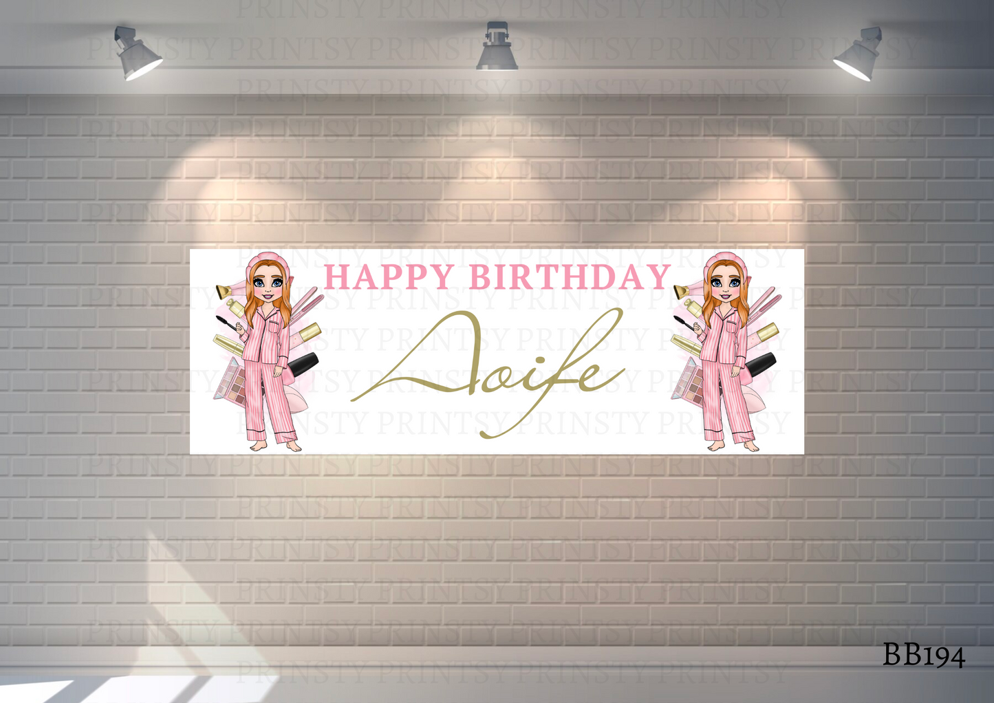 Make Up Dolly Banner