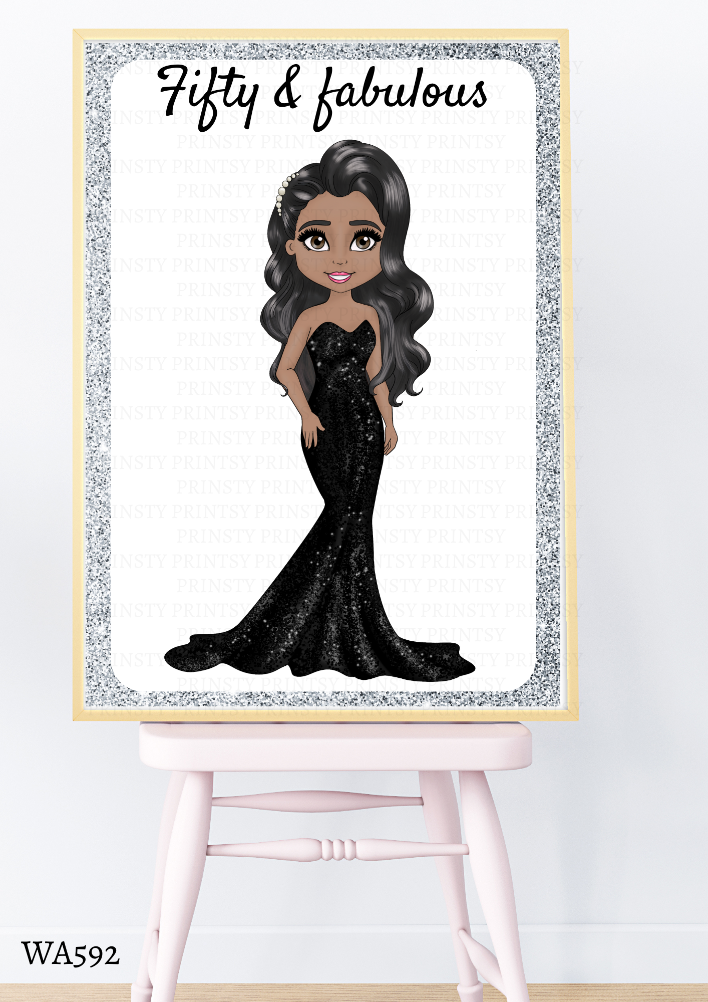 Elegant Dolly Wall Art