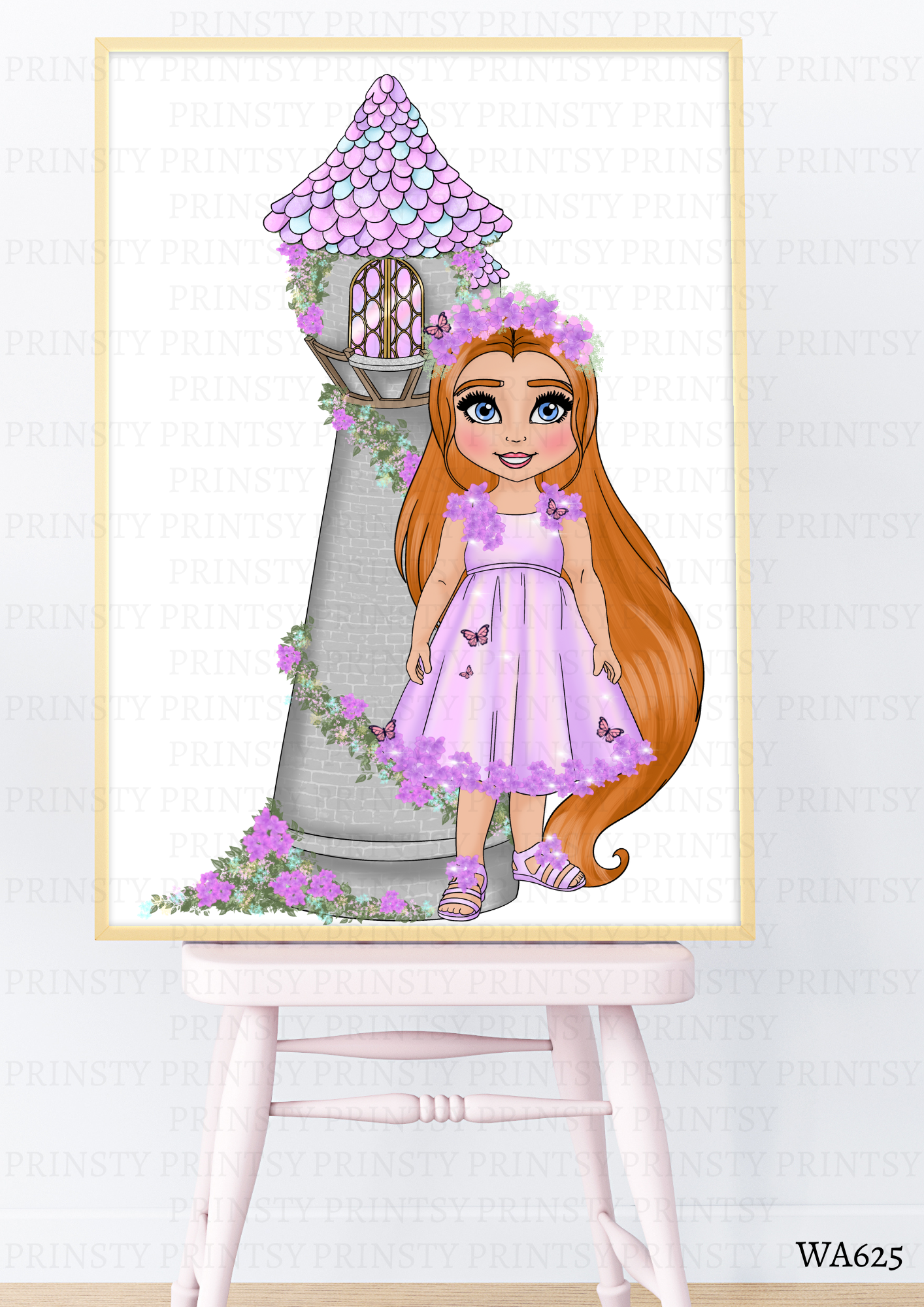 Punzie Dolly Wall Art
