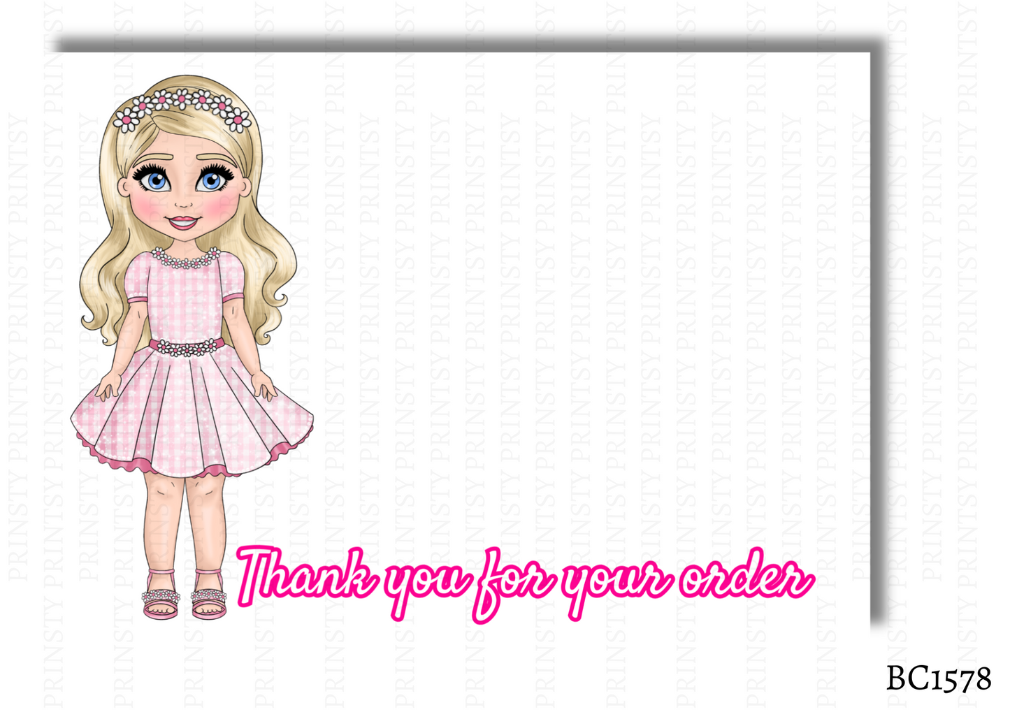 Dolly's Dolly Bow Card