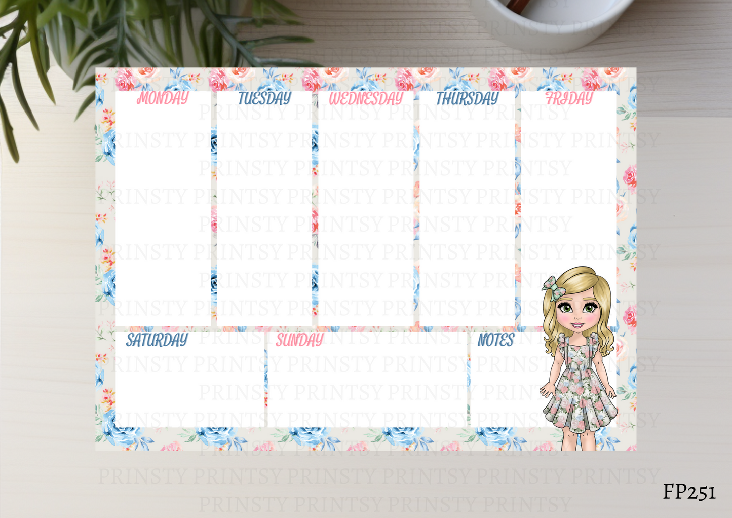 Vintage Dolly Planner