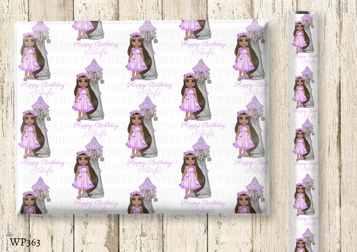 Punzie Dolly Wrapping Paper