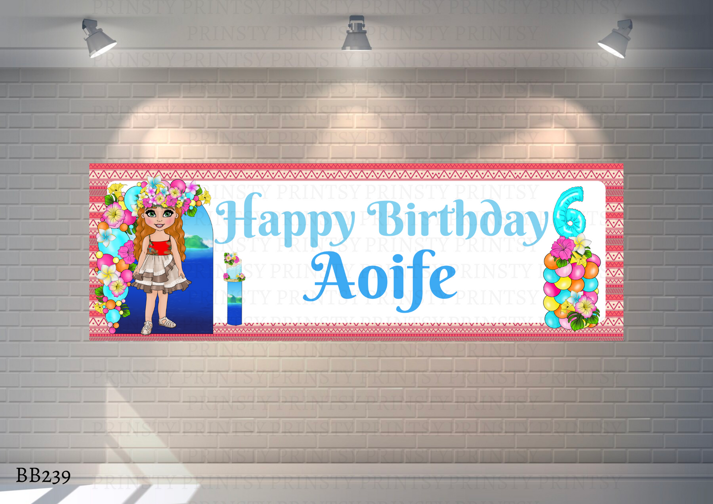 Polynesian Dolly Banner