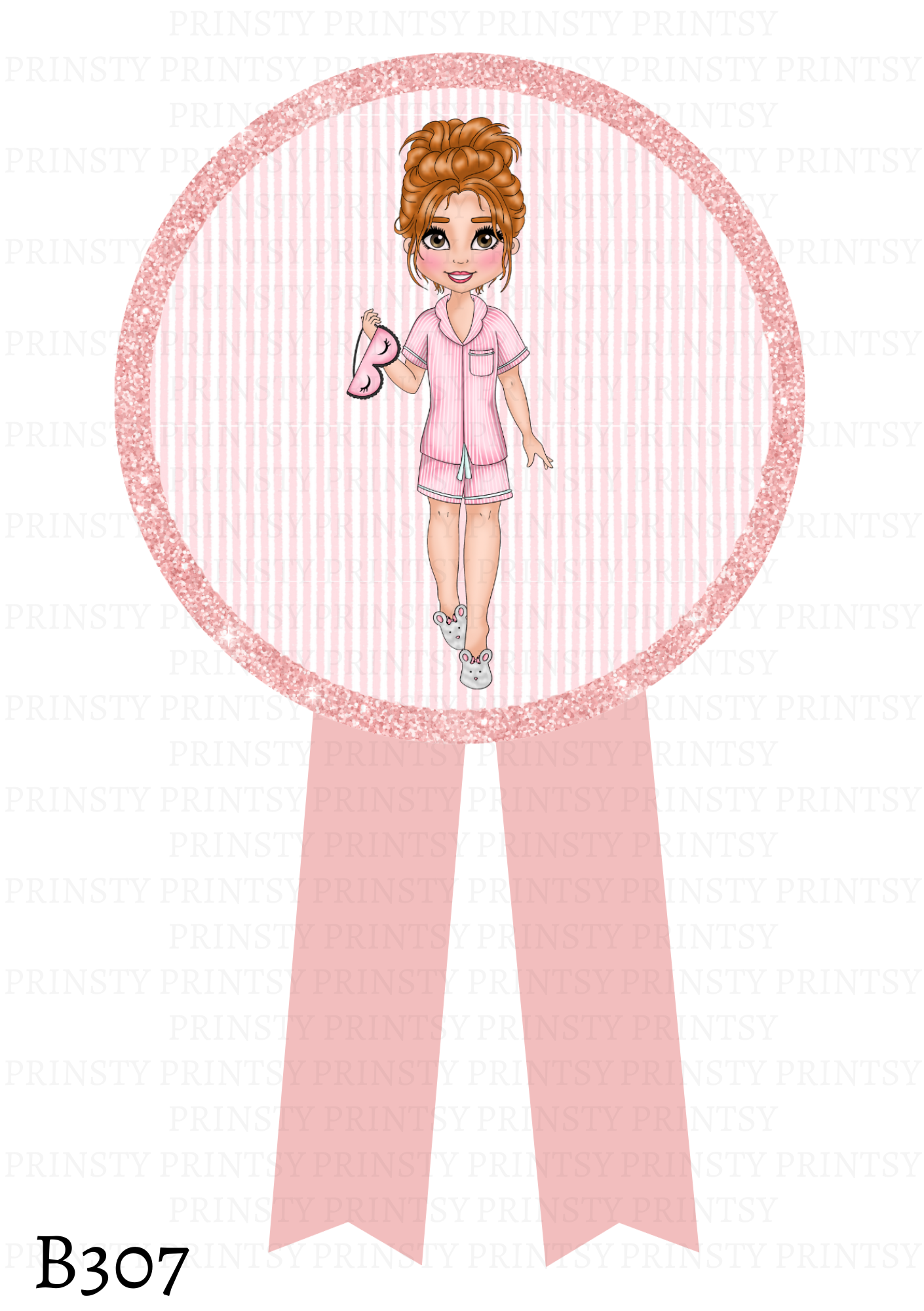 Sleep Over Dolly Badge